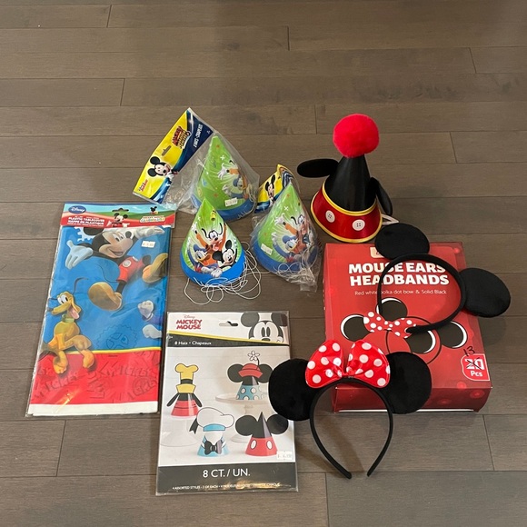 Disney Other - Disney Mickey Mouse Birthday Party decorations and accessories
